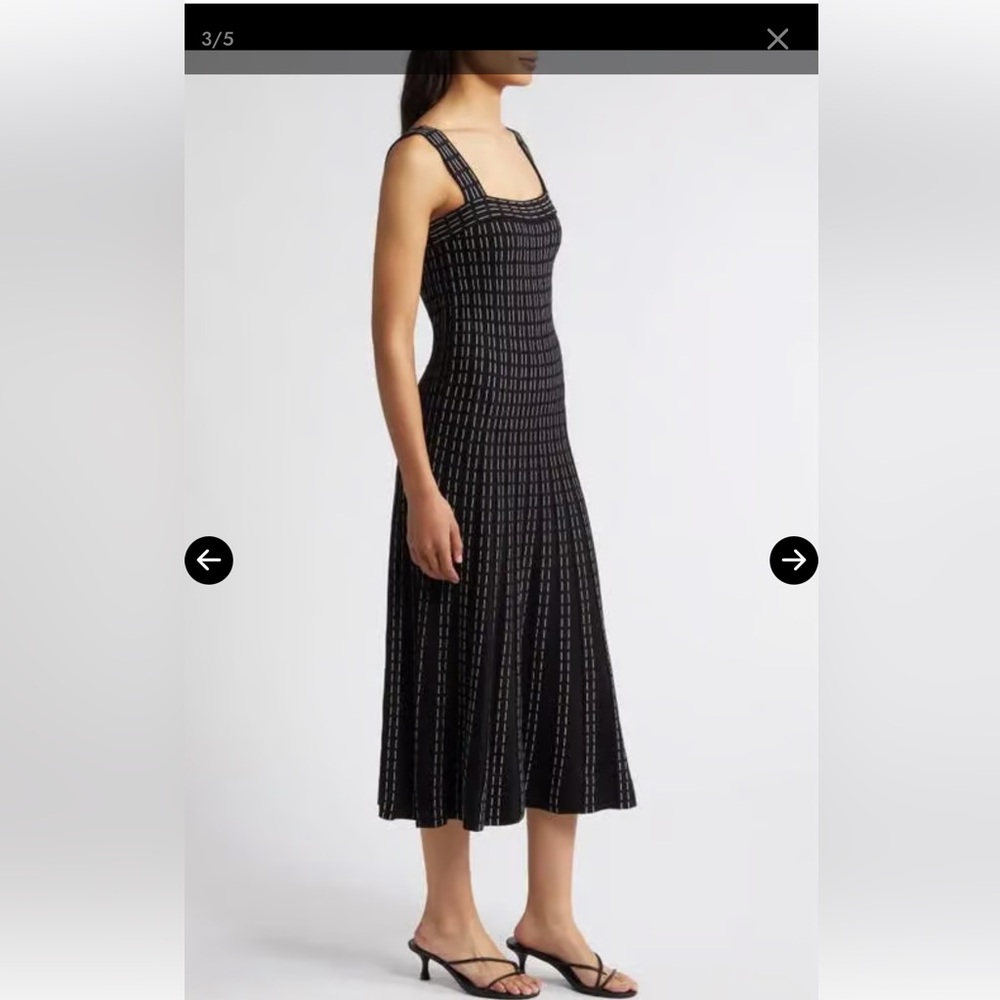 Zoe & Claire Sweater MIDI dress - size S